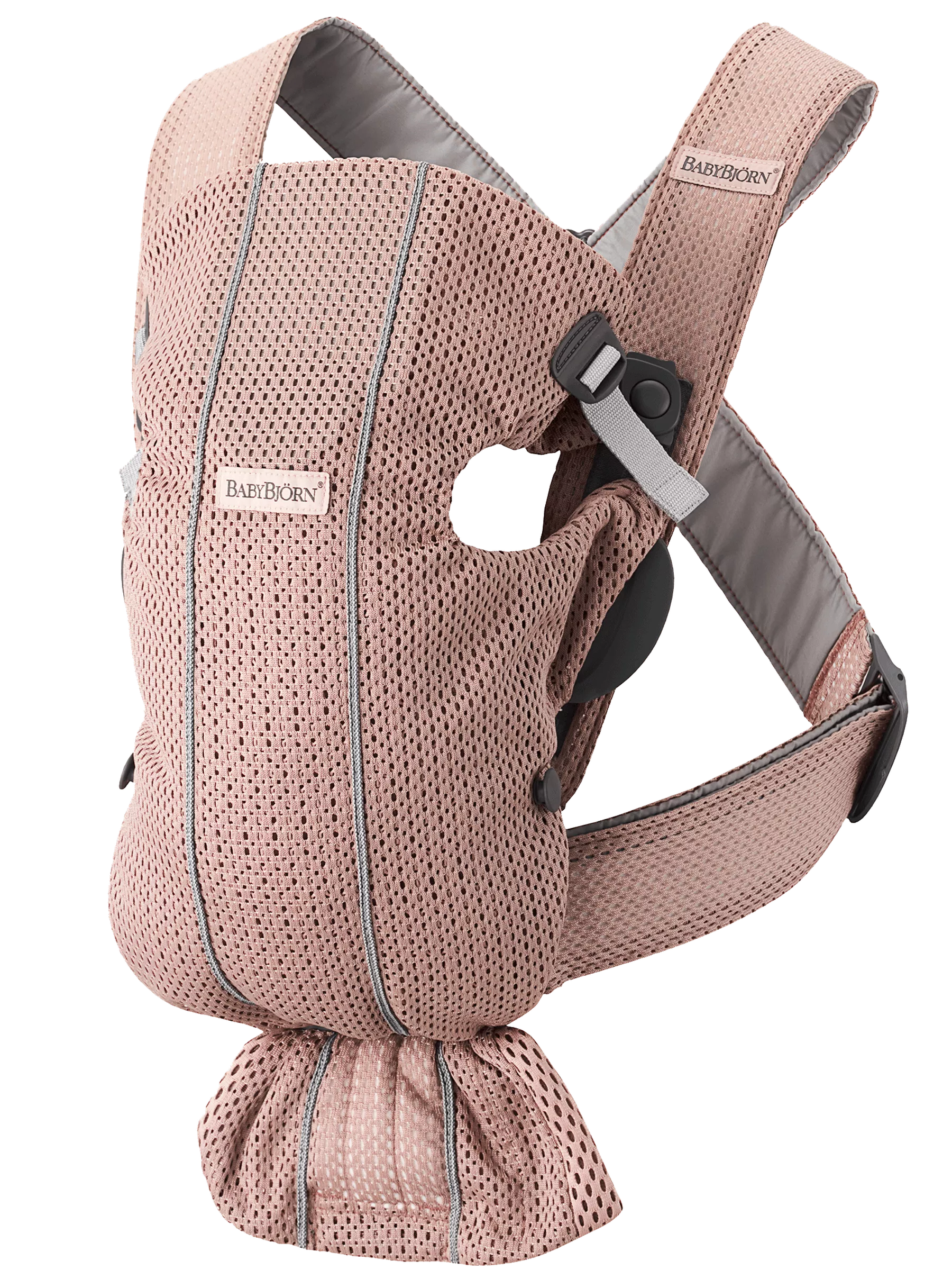 MOCHILA PORTABEBE ONE BABYBJORN MESH AZUL MARINO